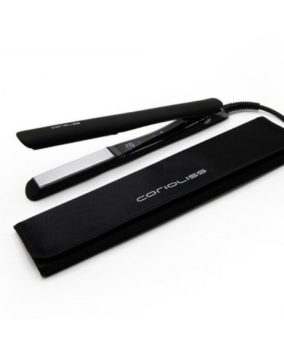 Fer à lisser C5 Titanium Noir Soft Touch Corioliss