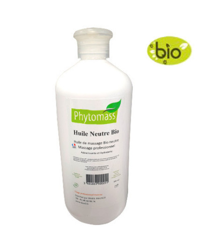 Huile de Massage Neutre Bio - 500ml
