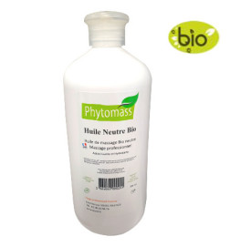 Huile de Massage Neutre Bio - 500ml