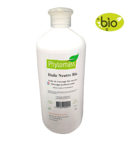 Huile de Massage Neutre Bio - 500ml