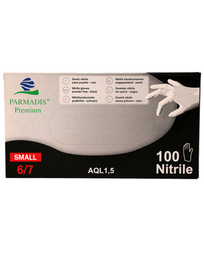 100 Gants Nitrile 6/7 Small