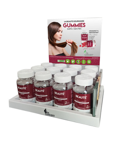 Présentoir Gummies Beauté Sans Sucres Vita Concept x12+1