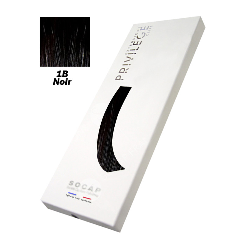 Extensions à Clips 3 Bandes Pack Privilège tête entière N°1B Extensions à Clips 3 Bandes Pack Privilège tête entière N°1B