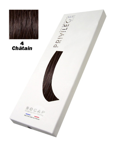 Extensions à Clips 3 Bandes Pack Privilège tête entière N°4