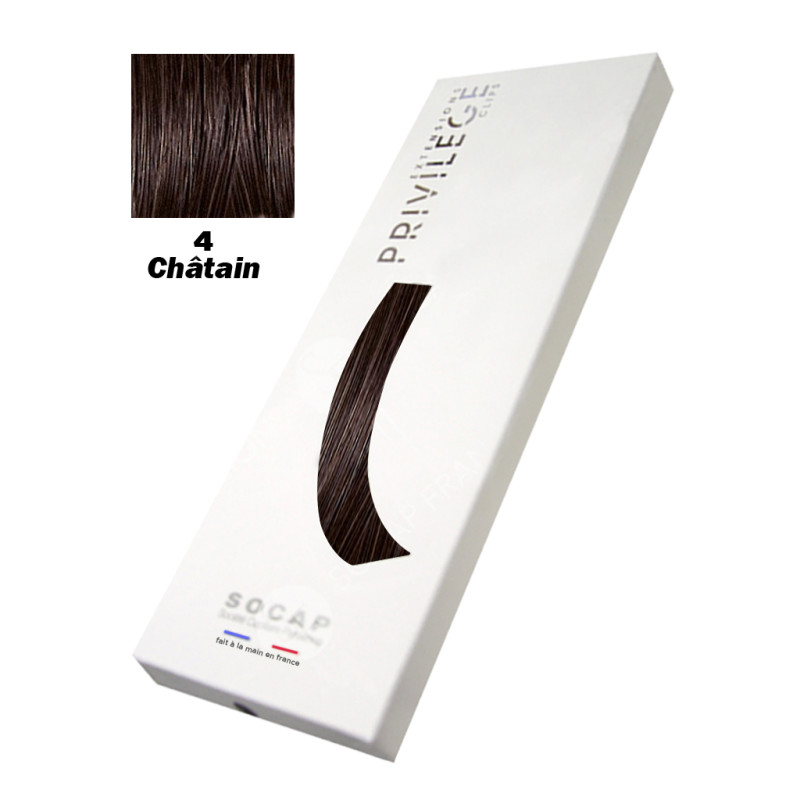 Extensions à Clips 3 Bandes Pack Privilège tête entière N°4