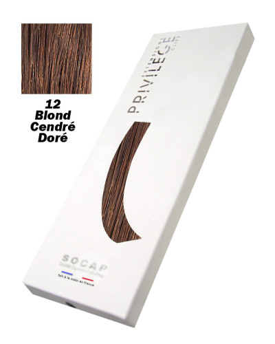 Extensions à Clips 3 Bandes Pack Privilège tête entière  N°12