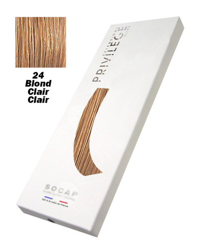 Extensions à Clips 3 Bandes Pack Privilège tête entière  N°24