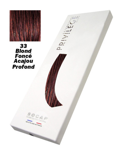 Extensions à Clips 3 Bandes Pack Privilège tête entière N° 33