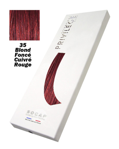 Extensions à Clips 3 Bandes Pack Privilège tête entière N° 35
