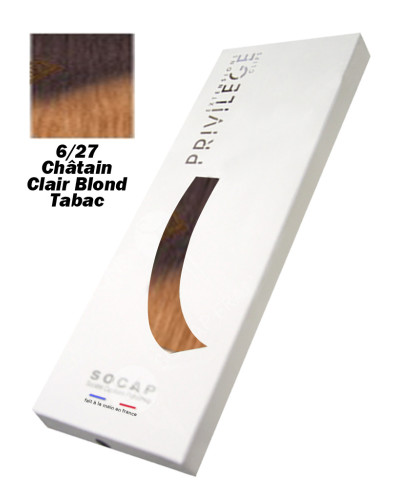 Extensions à Clips 3 Bandes Pack Privilège tête entière N° 6/27 Tie and Dye