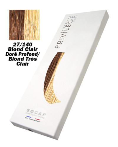 Extensions à Clips 3 Bandes Pack Privilège tête entière N° 27/140