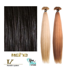 Extensions Naturelles Lisses Kératine System N°2