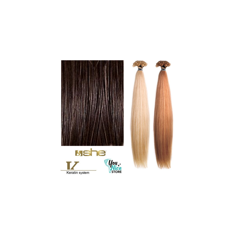 Extensions Naturelles Lisses Kératine System N°4 Extensions Naturelles Lisses Kératine System N°4