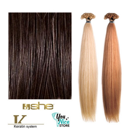 Extensions Naturelles Lisses Kératine System N°4