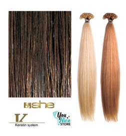 Extensions Naturelles Lisses Kératine System N°8