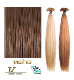 Extensions Naturelles Lisses Kératine System N°10