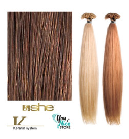 Extensions Naturelles Lisses Kératine System N°12