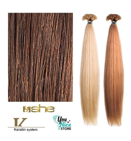 Extensions Naturelles Lisses Kératine System N°12