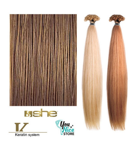 Extensions Naturelles Lisses Kératine System N°14