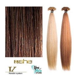 Extensions Naturelles Lisses Kératine System N°17