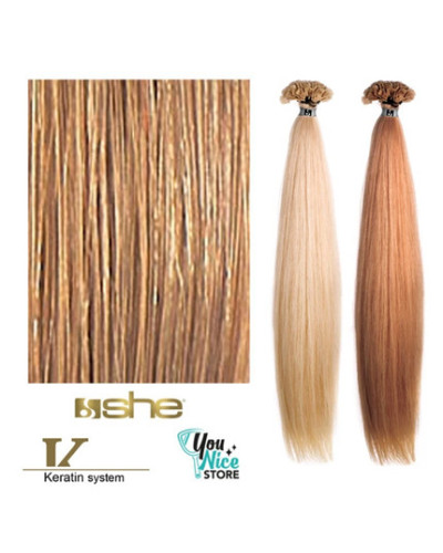 Extensions Naturelles Lisses Kératine System N°24