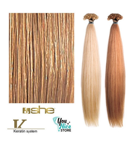 Extensions Naturelles Lisses Kératine System N°24