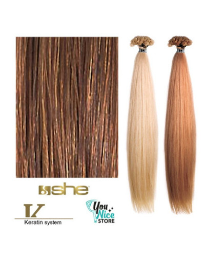 Extensions Naturelles Lisses Kératine System  N°27