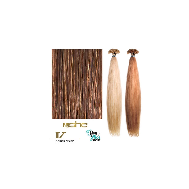 Extensions Naturelles Lisses Kératine System  N°27