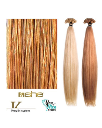 Extensions Naturelles Lisses Kératine System N°28