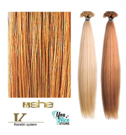 Extensions Naturelles Lisses Kératine System N°28