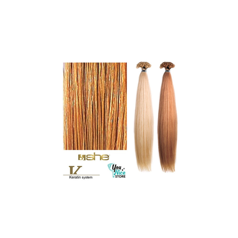 Extensions Naturelles Lisses Kératine System N°28