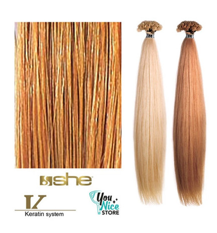 Extensions Naturelles Lisses Kératine System N°28