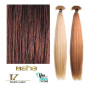 Extensions Naturelles Lisses Kératine System N°32 Châtain cuivré acajou Extensions Naturelles Lisses Kératine System N°32 Châtain cuivré acajou