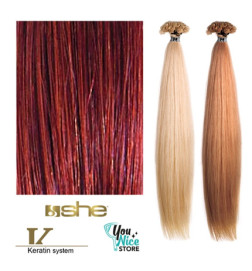 Extensions Naturelles Lisses Kératine System N°130