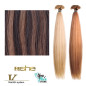 Extensions Naturelles Lisses Kératine System N°2/17 55/60cmx10pcs Extensions Naturelles Lisses Kératine System N°2/17 55/60cmx10pcs