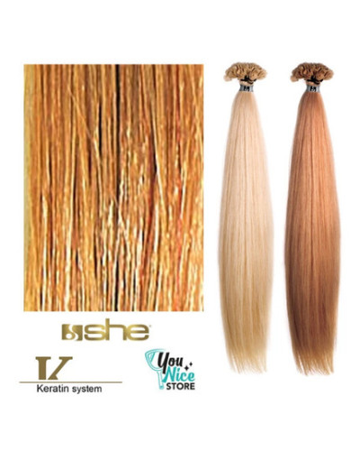 Extensions Naturelles Lisses Kératine System N°DB3/20 55/60cmx10pcs