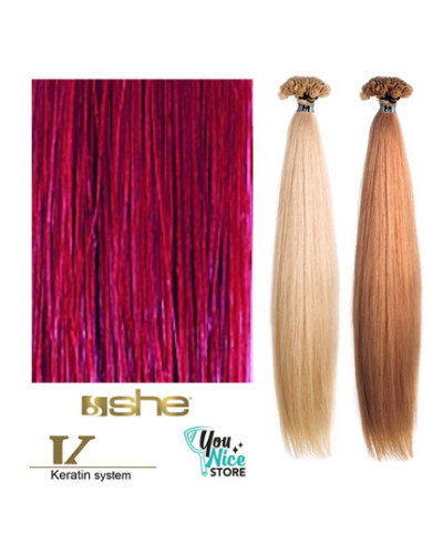 Extensions Naturelles Lisses Kératine System N°530