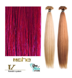 Extensions Naturelles Lisses Kératine System N°530