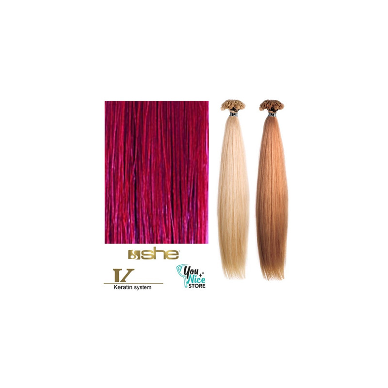 Extensions Naturelles Lisses Kératine System N°530