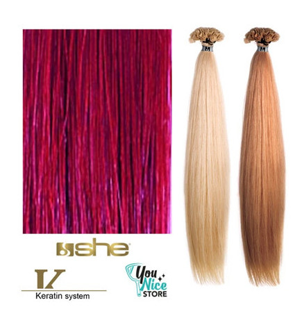 Extensions Naturelles Lisses Kératine System N°530