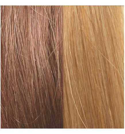 Extensions Naturelles Lisses Kératine System N°18/24