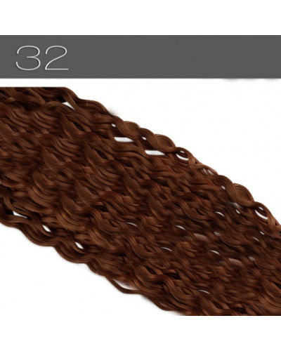 Extensions Naturelles Bouclés Kératine System N°32