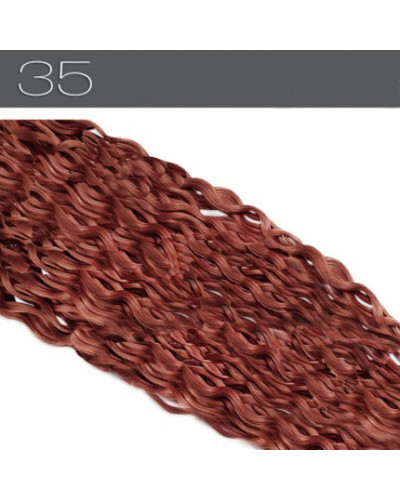 Extensions Naturelles Bouclés Kératine System N°35