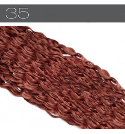 Extensions Naturelles Bouclés Kératine System N°35