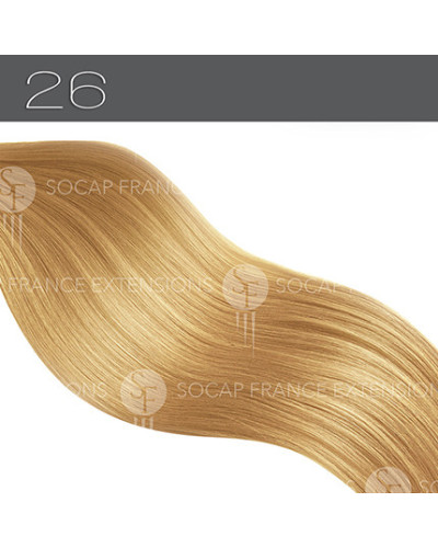 Mèches Cheveux Naturels PREMIUM N°26 Blond Très Clair Doré