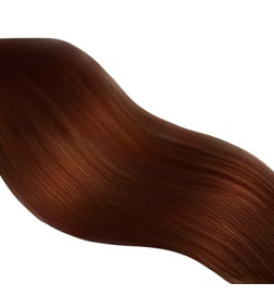 Mèches Cheveux Naturels Premium N°32 Chatain Cuivré Acajou IntenseSoCap
