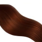 Mèches Cheveux Naturels Premium N°32 Chatain Cuivré Acajou IntenseSoCap