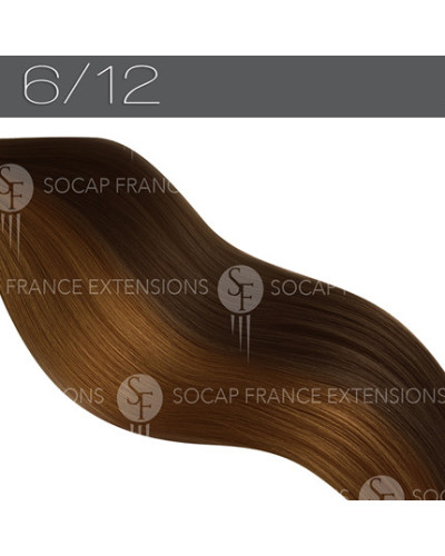 Mèches Cheveux Naturels Premium N°6/12 Blond Foncé - Blond Foncé DoréSoCap
