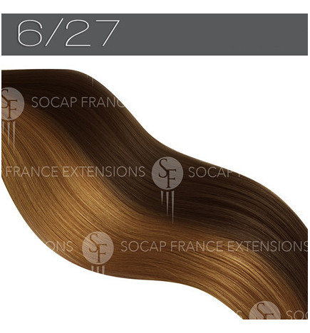 Mèches Cheveux Naturelles Premium N°6/27SoCap