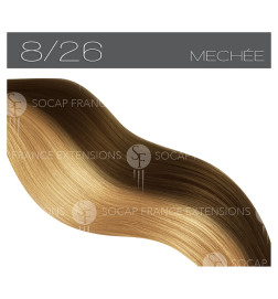 Mèches Cheveux Naturelles Premium N°8/26SoCap